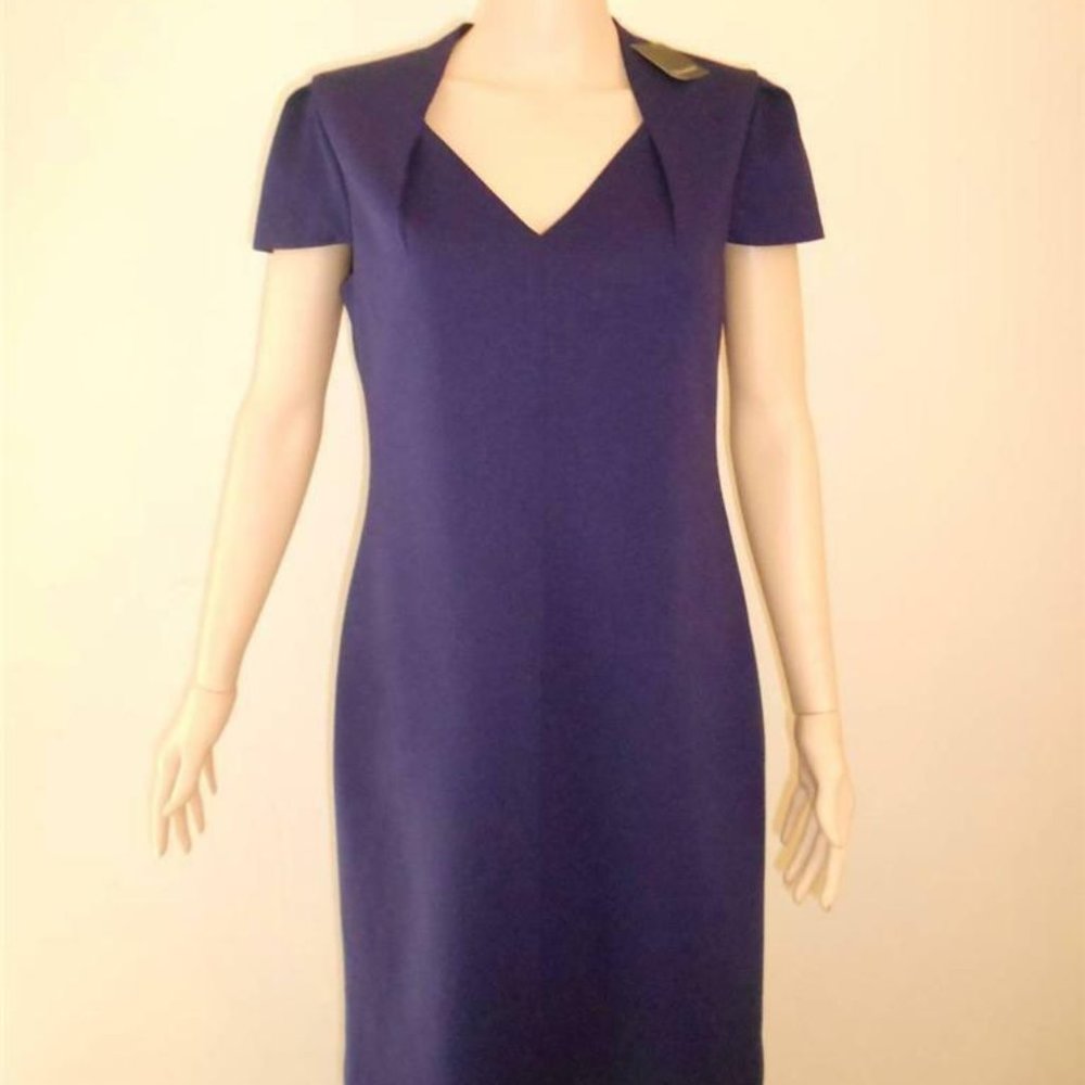ElieTahari Womens Cap Sleeve Gem Dress Size 8